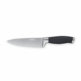Tower small soft grip chef's knife black silver (British brand)