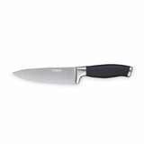 Tower small soft grip chef's knife black silver (British brand)