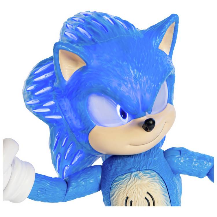 Sega Sonic 3 Movie Feature Toy 12 inch figure - British product