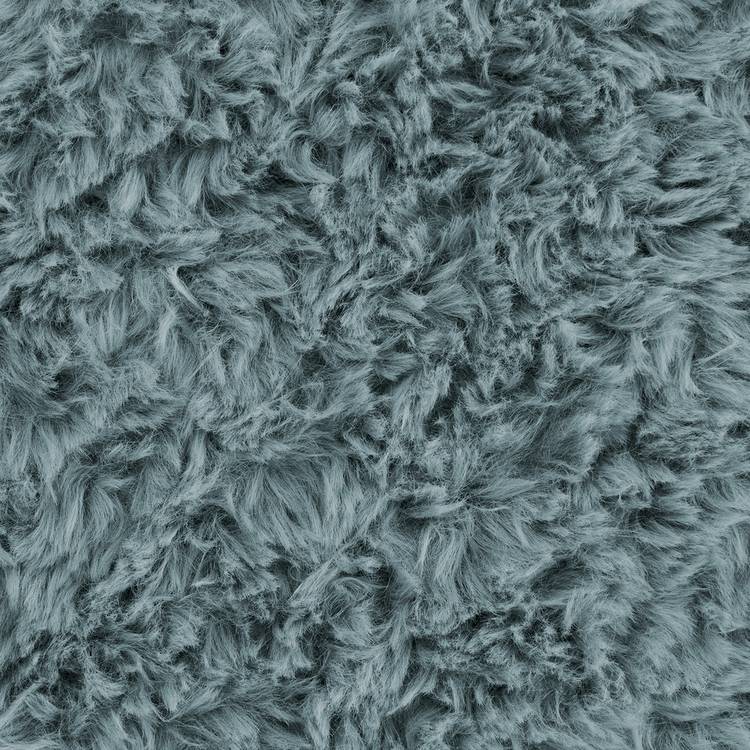 Habitat faux fur throw blue 125x150cm, UK version