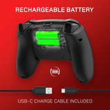 Gioteck WX5 wireless controller for Switch and PC, black, UK version