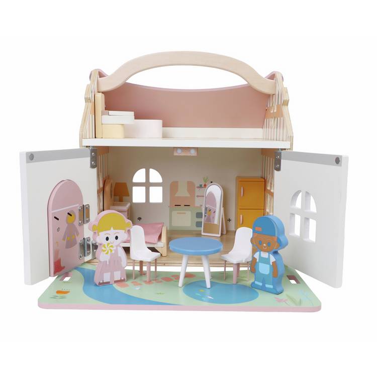 Chad Valley doll house fully furnished toy, imported from the UK