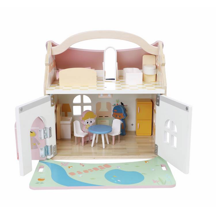 Chad Valley doll house fully furnished toy, imported from the UK