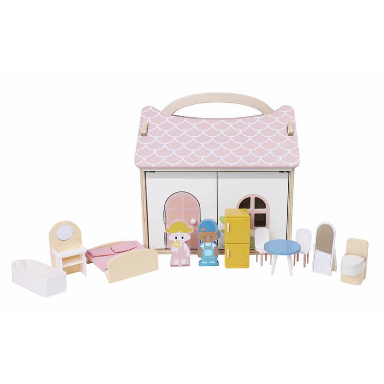 Chad Valley doll house fully furnished toy, imported from the UK