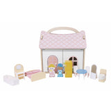 Chad Valley doll house fully furnished toy, imported from the UK