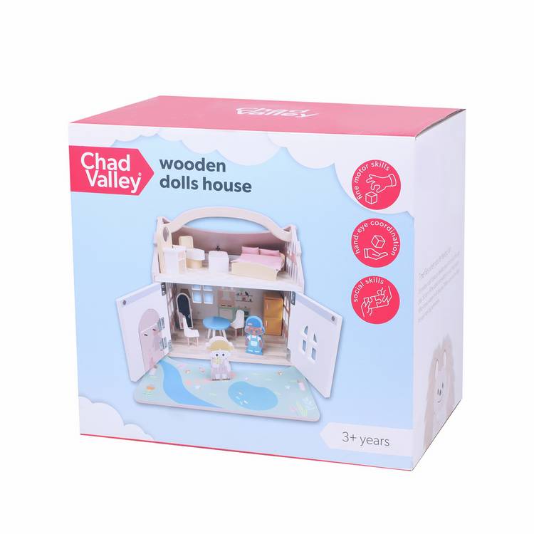 Chad Valley doll house fully furnished toy, imported from the UK