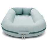 DockATot Dock Marine Chambray baby lounger, imported from the UK