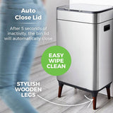Tower stainless steel sensor bin 65L - British product
