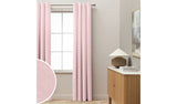 Argos Habitat Blackout Eyelet Curtains Pink 117x137cm- Buy online at McGrocer