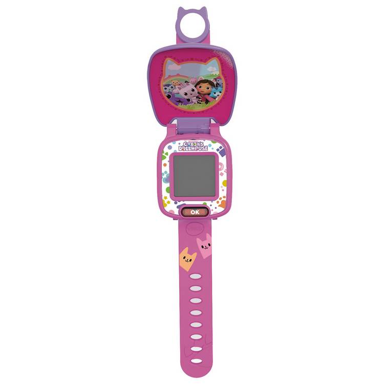 VTech Gabby's Dollhouse wristwatch with digital faces (British brand)
