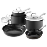 Argos Good Food Hard Anodised Forged Aluminium 5 Piece Pan Set- Buy online at McGrocer