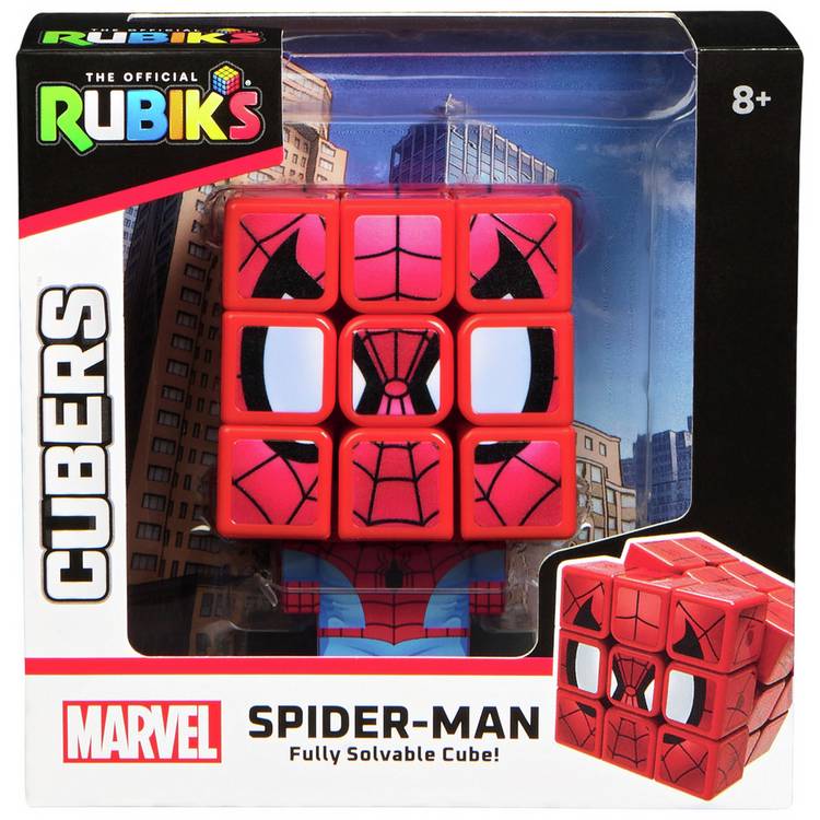 Rubik Spider-Man Cuber 3x3 puzzle - British product