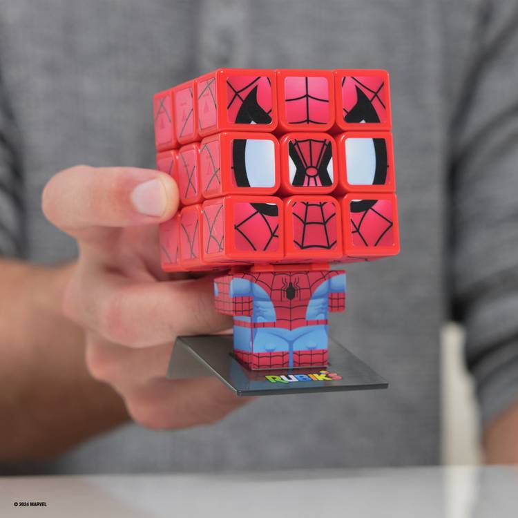 Rubik Spider-Man Cuber 3x3 puzzle - British product