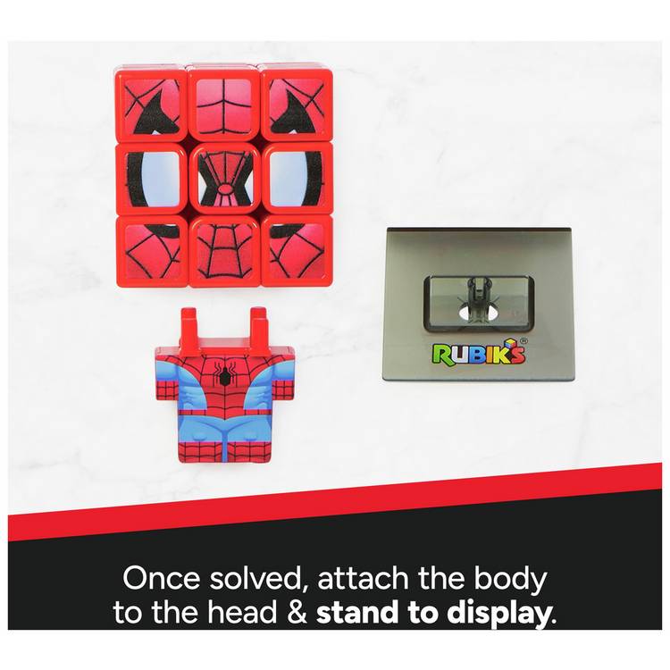 Rubik Spider-Man Cuber 3x3 puzzle - British product