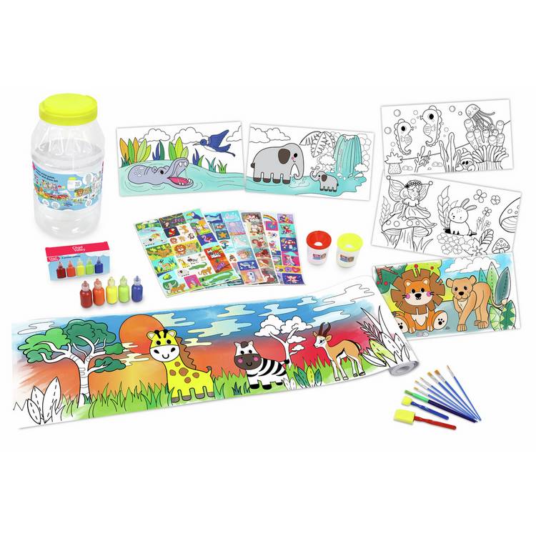 Chad Valley Junior Artist Paint Colour Draw art set, UK version
