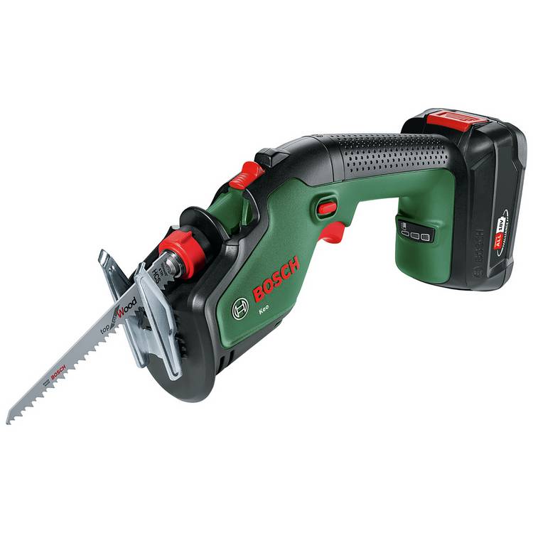 Bosch KEO cordless saw 18V 80mm cutting capacity - British product