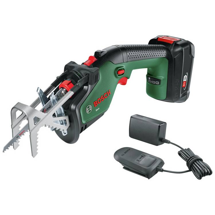 Bosch KEO cordless saw 18V 80mm cutting capacity - British product