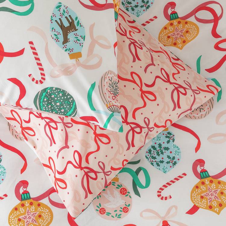 Argos Home festive bedding set single (British brand)