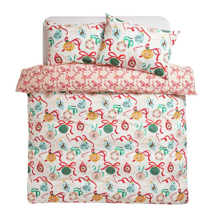 Argos Home festive bedding set single (British brand)