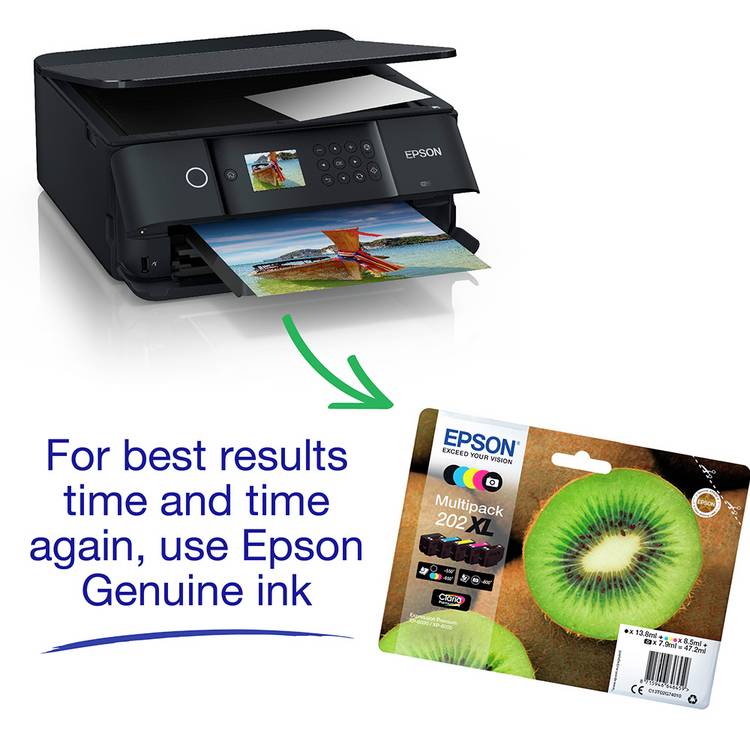 Epson XP-6100 all-in-one wireless inkjet printer - British product