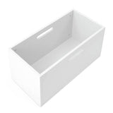Habitat Henri 2 storage boxes 40 litre white, UK version