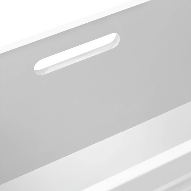 Habitat Henri 2 storage boxes 40 litre white, UK version