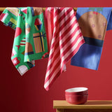 Argos Habitat Festive Icons Tea Towels - 66cm x 46cm - Set of 3- Buy online at McGrocer