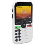 Doro Leva X10 mobile phone Black and White, UK version