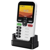 Doro Leva X10 mobile phone Black and White, UK version