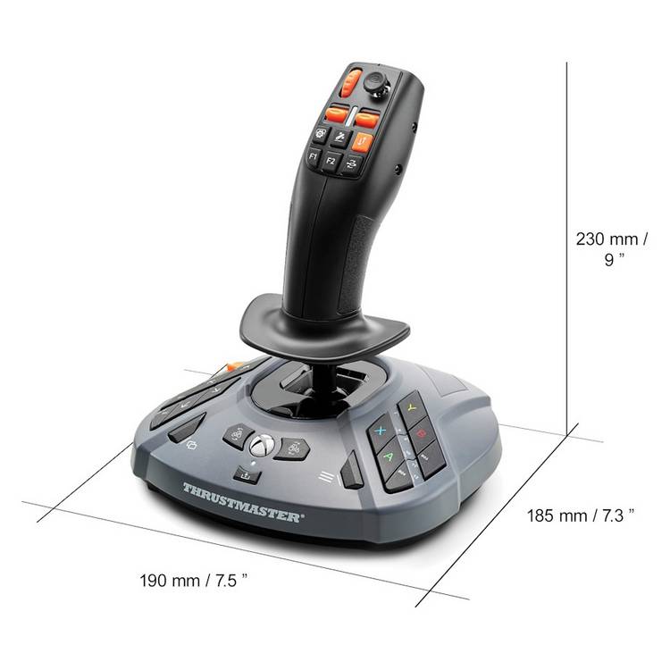 Thrustmaster SimTask FarmStick joystick for Xbox and PC, imported from the UK