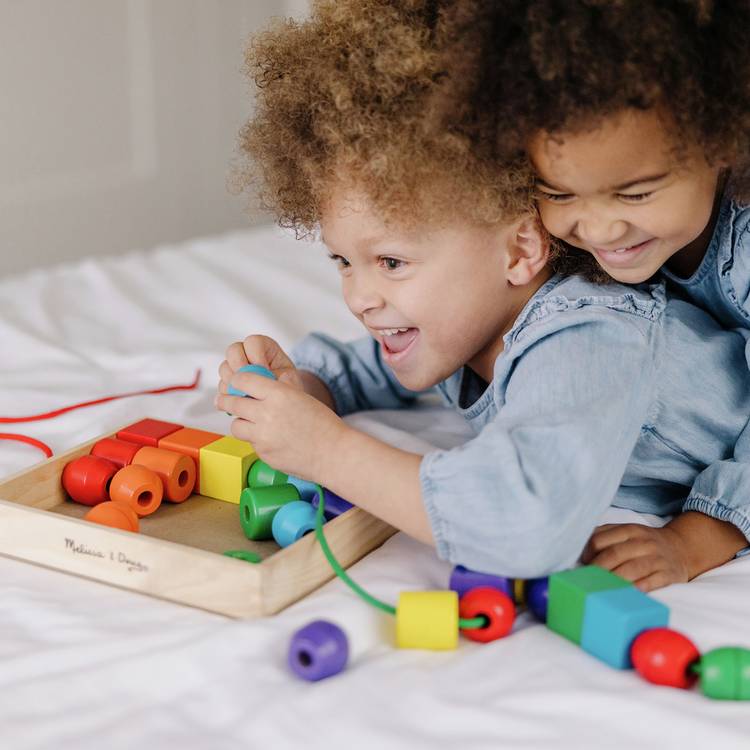 Melissa & Doug Primary Lacing Beads (British brand)