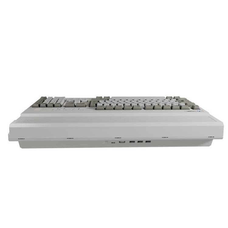 THEA1200 retro gaming keyboard with 25 Amiga games (British brand)