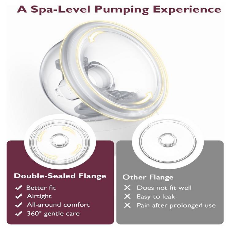 Momcozy S12 wearable breast pump, imported from the UK