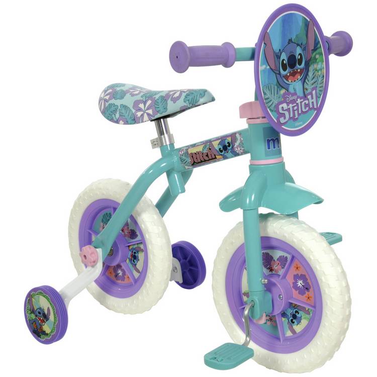 Disney Stitch balance bike 10 inch, UK version
