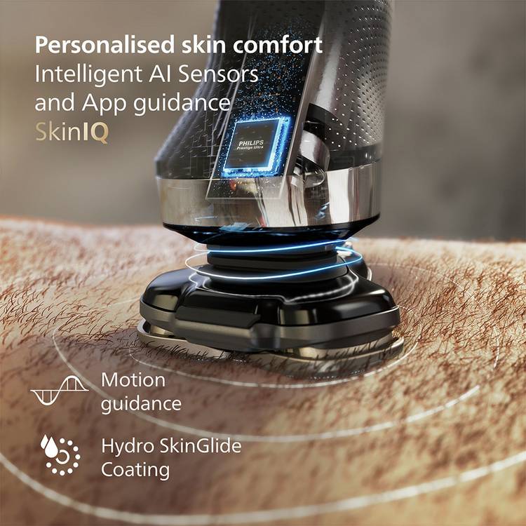 Philips I9000 Prestige electric shaver, imported from the UK