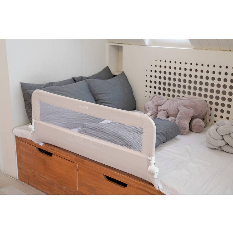 Cuggl extra wide bed rail grey - British product