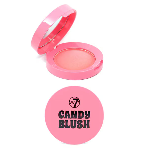 W7 Candy Blush Angel Dust Dome Powder Blusher 6g (British brand)