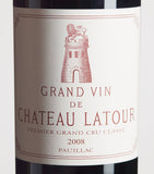 Château Latour Grand Vin Red Wine 2008 75cl - British product