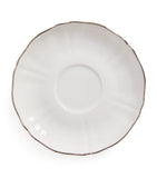 GINORI 1735 Corona Platino tea saucer 15cm, UK version