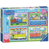 Ravensburger Peppa Pig 42 piece puzzle 4 pack - British product