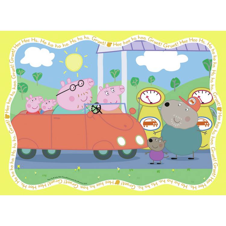 Ravensburger Peppa Pig 42 piece puzzle 4 pack - British product