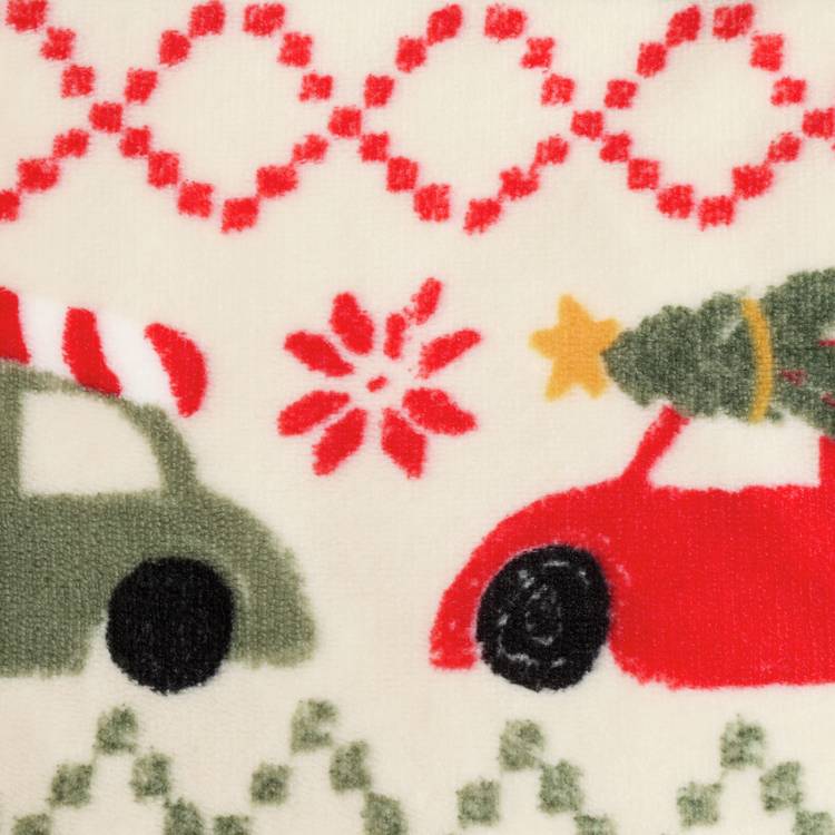 Argos Home reversible fleece Christmas bedding set single - British product