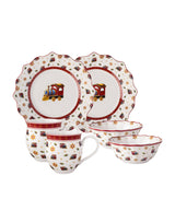 Harrods Villeroy & Boch Porcelain Locomotive Toy's Delight 6-Piece Breakfast Set- Buy online at McGrocer