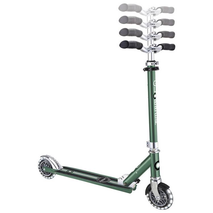 Globber Flow Element Light scooter olive, imported from the UK