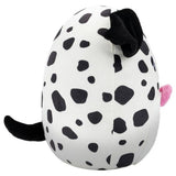 Squishmallows Dustin white Dalmatian plush toy 12 inch, imported from the UK