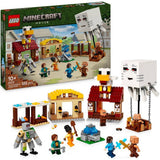 LEGO Minecraft Ghast Balloon Village Attack 555-piece set - British product
