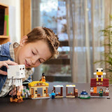 LEGO Minecraft Ghast Balloon Village Attack 555-piece set - British product