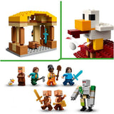 LEGO Minecraft Ghast Balloon Village Attack 555-piece set - British product