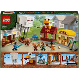LEGO Minecraft Ghast Balloon Village Attack 555-piece set - British product