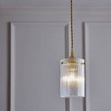 Argos Home ribbed glass lampshade 10cm, UK version